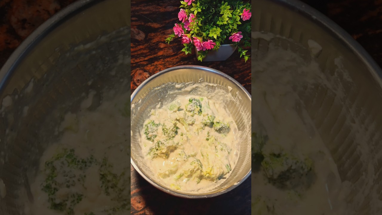 Malai brocoli recipe🥦Tandoori malai broccoli recipe#shorts#viral#trendingshorts#trending#food#recipe