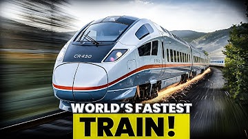 China Unveils the World’s Fastest Train: The CR450 Breakthrough!