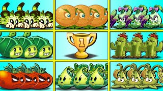 Tournament 8 Best Plants - Who Will Win? - PvZ 2 Plant vs Plant