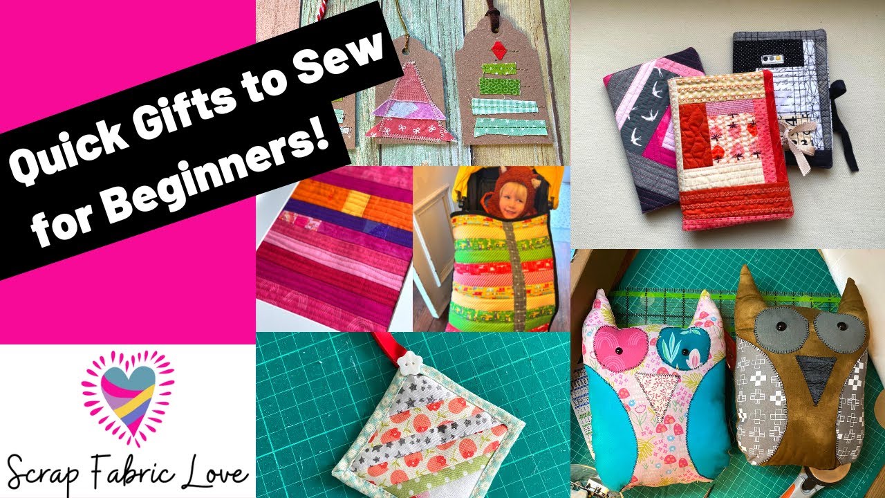 10 Gifts to Sew for Book Lovers - Sewing With Scraps