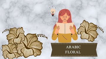 Arabic khaleeji henna mehendi tutorial part 3