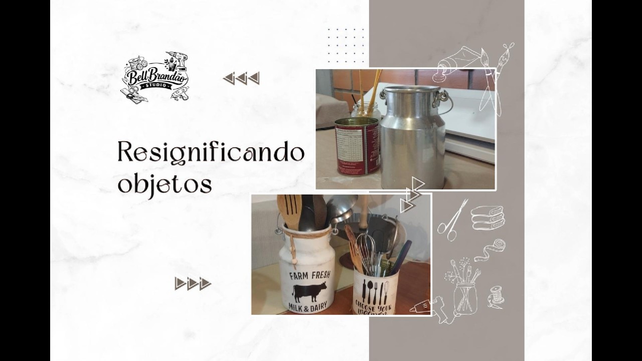 Ressignificando objetos