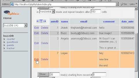 VIDEO TUTORIAL PHP & MySQL Course 19 PhpMyAdmin
