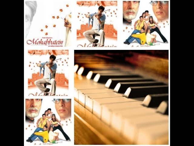 Chalte Chalte Yuhi | Mohabbatein | Piano Cover class=