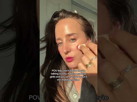 POV you're a no-makeup makeup girlie