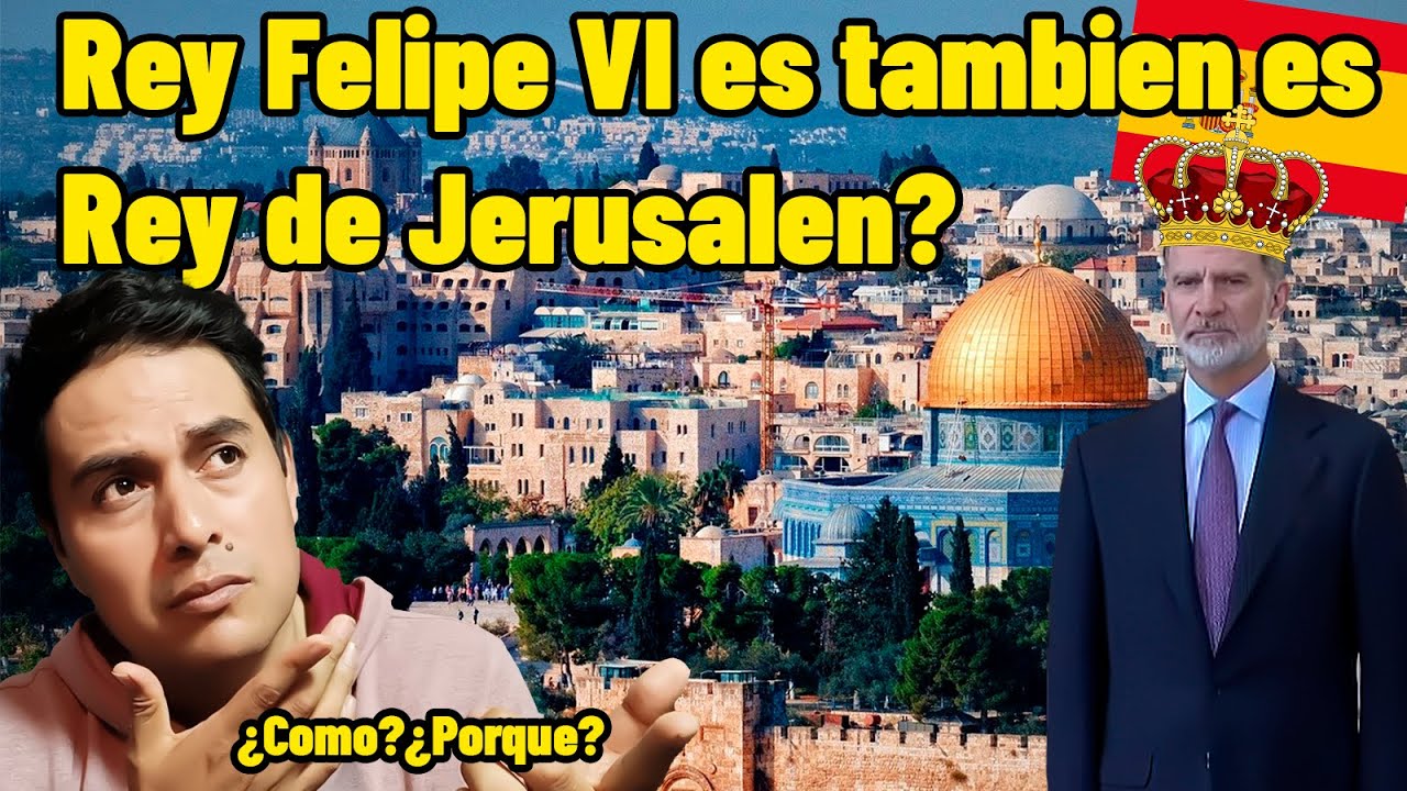 😯El Rey Felipe VI también es Rey de Jerusalén?😯 mexicano reacciona a españa extranjero reaccion espa