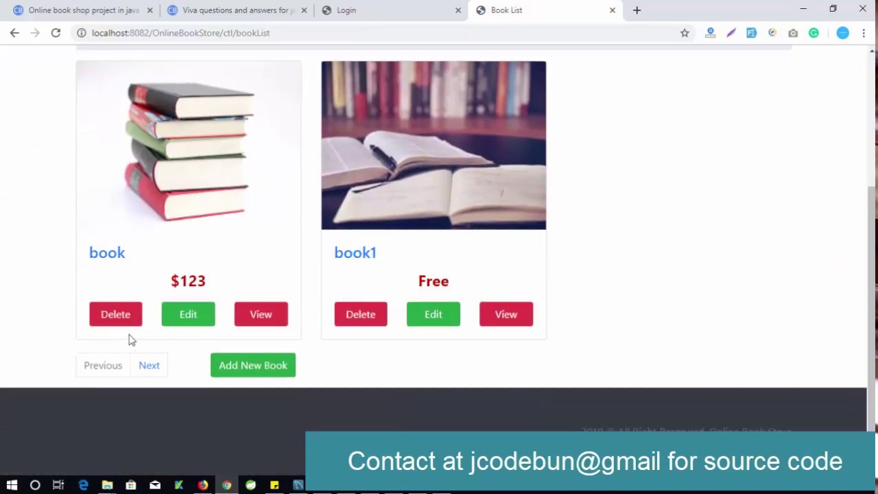 Online Book Shop Project In Java With Source Code And Report Codebun