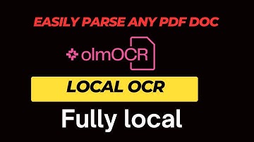 olmOCR - Easily Parse Any PDF Document with FEW lines of Code | Fully Local #ai #ocr #generativeai