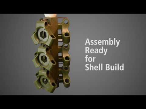 Precise Castings Inc., Part 3: Ceramic shelling process