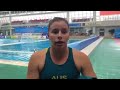 Eliesha Browne after Canada WL match