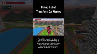 FLYING ROBOT TRANSFORM CAR GAMES