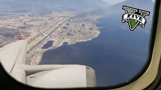 GTA 5 - 737-MAX9 SS (Sandy Shores) to LSIA Full Flight HD screenshot 4