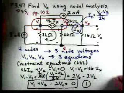 nodal and loop analysis(4)