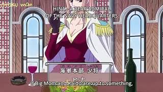 Garp and Hina's reaction to Luffy's 1.5 billion bounty- Rocks Pirates (English sub.)