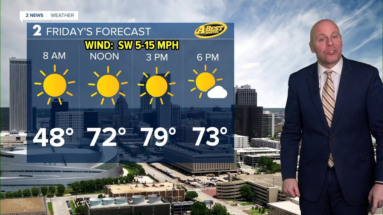 A warm finish to February