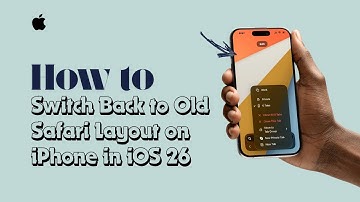 How to Switch Back to Old Safari Layout on iPhone in iOS 26