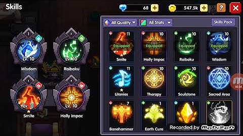 My heroes sea | upgrading and ascending skill