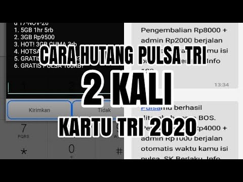 assalamu'alaikum Teman teman hari ini saya mau berbagi tutorial perihal pinjam pulsa kartu tri , kar. 