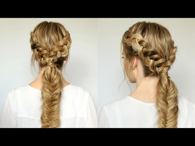 How to Fishtail Braid | Easy Tutorial with 3 Fishtail Braid Hairstyles -  YouTube