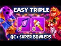 🔥 Queen Charge Super Bowlers DESTROY Legend League Bases! 😱 | Clash of Clans