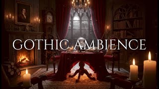 Victorian Fortune Teller’s Parlor | Gothic Fireplace Ambience for Rest & Study (4K)