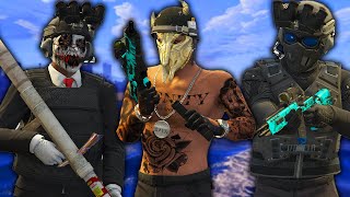 Top 5 BEST PVP Outfits - GTA ONLINE (Military, Tryhards, Grinders)