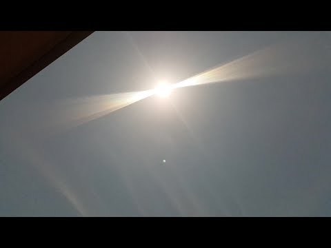 A Small Clip During The 2017 Solar Eclipse