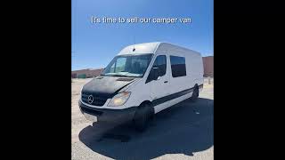 Our 2012 Mercedes Sprinter Camper Van/RV is For Sale