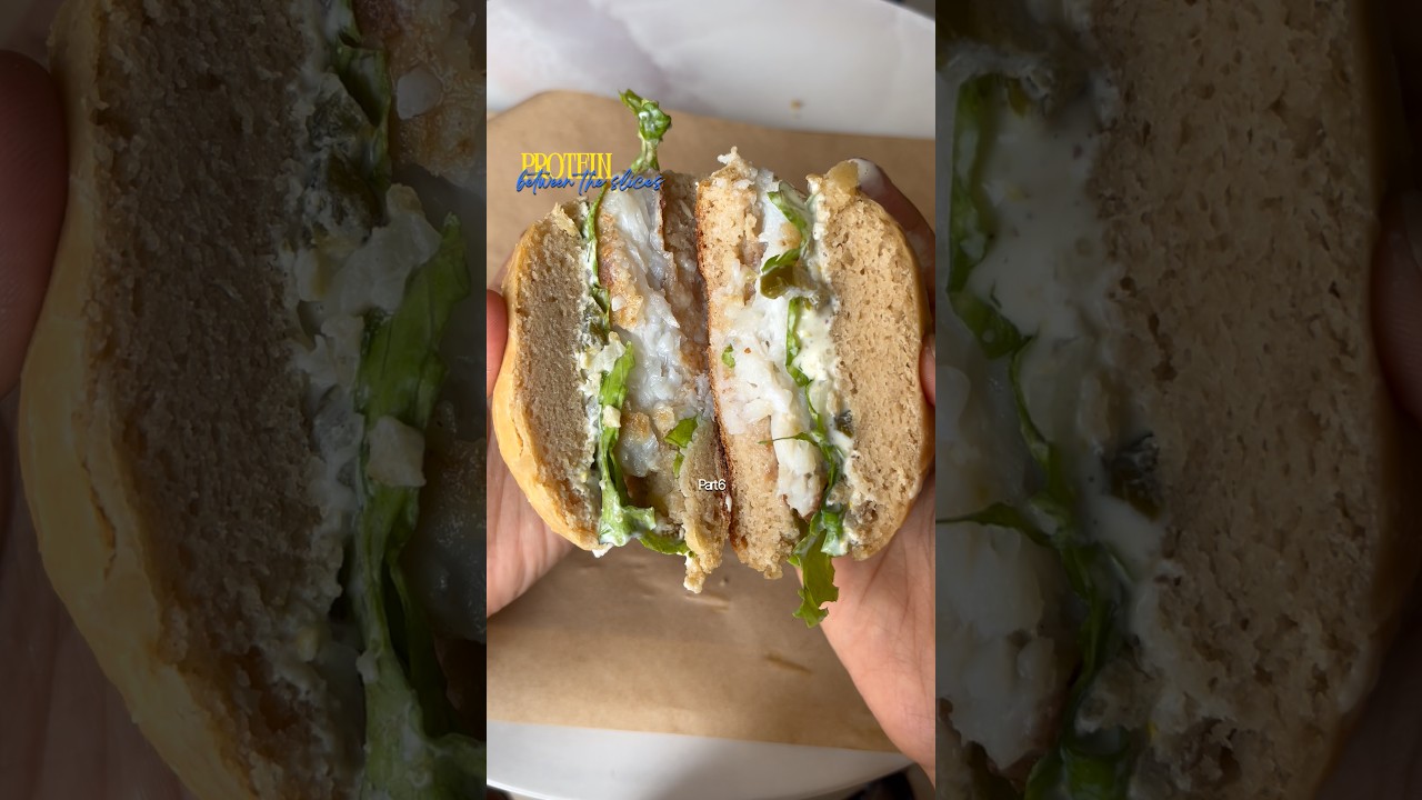 High-Protein Fillet-O-Fish Burger 🐟🔥
