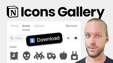 The EASIEST Way to Copy & Paste or Download the Default Notion Icons