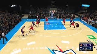 NBA 2k Thunder defense chant part 1