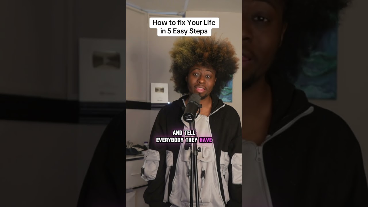 How To Fix Your Life INSTANTLY! ….. 