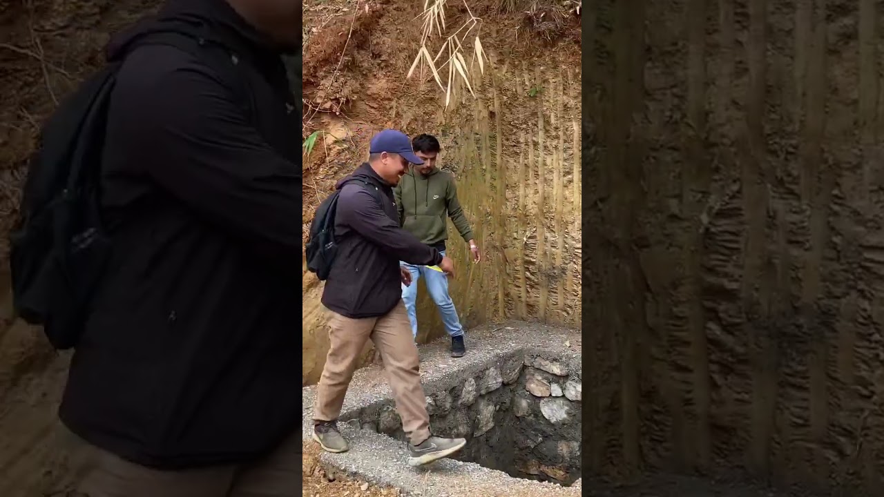 Measurement of catchpit!! 