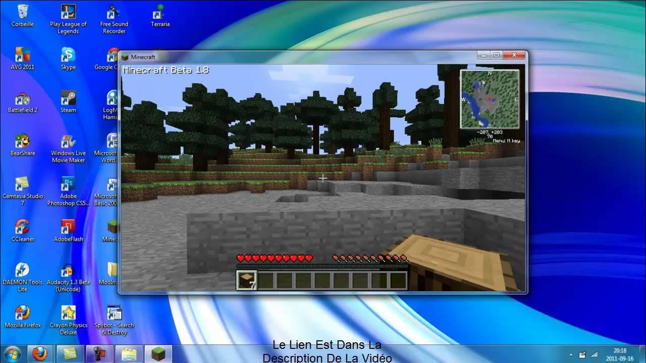Mod minimap minecraft 1 8 1 commentaires hd youtube