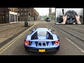 Forza Horizon 4 Ford GT (Steering Wheel + Paddle Shifter) Gameplay