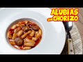 La receta de ALUBIAS con CHORIZO de la ABUELA - DELICIOSA y SENCILLA