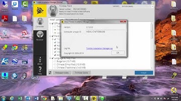 Trimble Installation Manager (TIM) Install T1