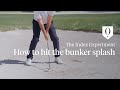 Short game chef teaches how to hit the saucy bunker splash  the index experiment