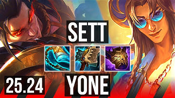 SETT vs YONE (TOP) | 13/1/9 | KR Master | 25.24