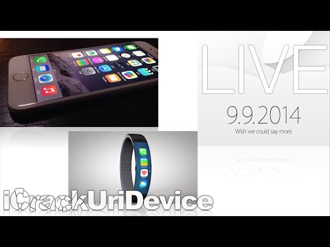 iPhone 6, iWatch & iPhone 6+ LIVE Video Stream Event & Updates