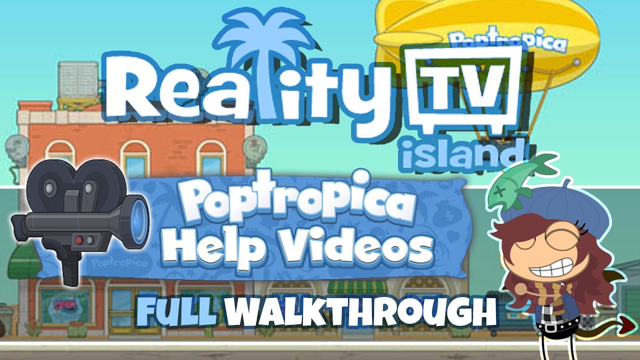 Reality TV Island (FULL Walkthrough) Poptropica Help Videos YouTube