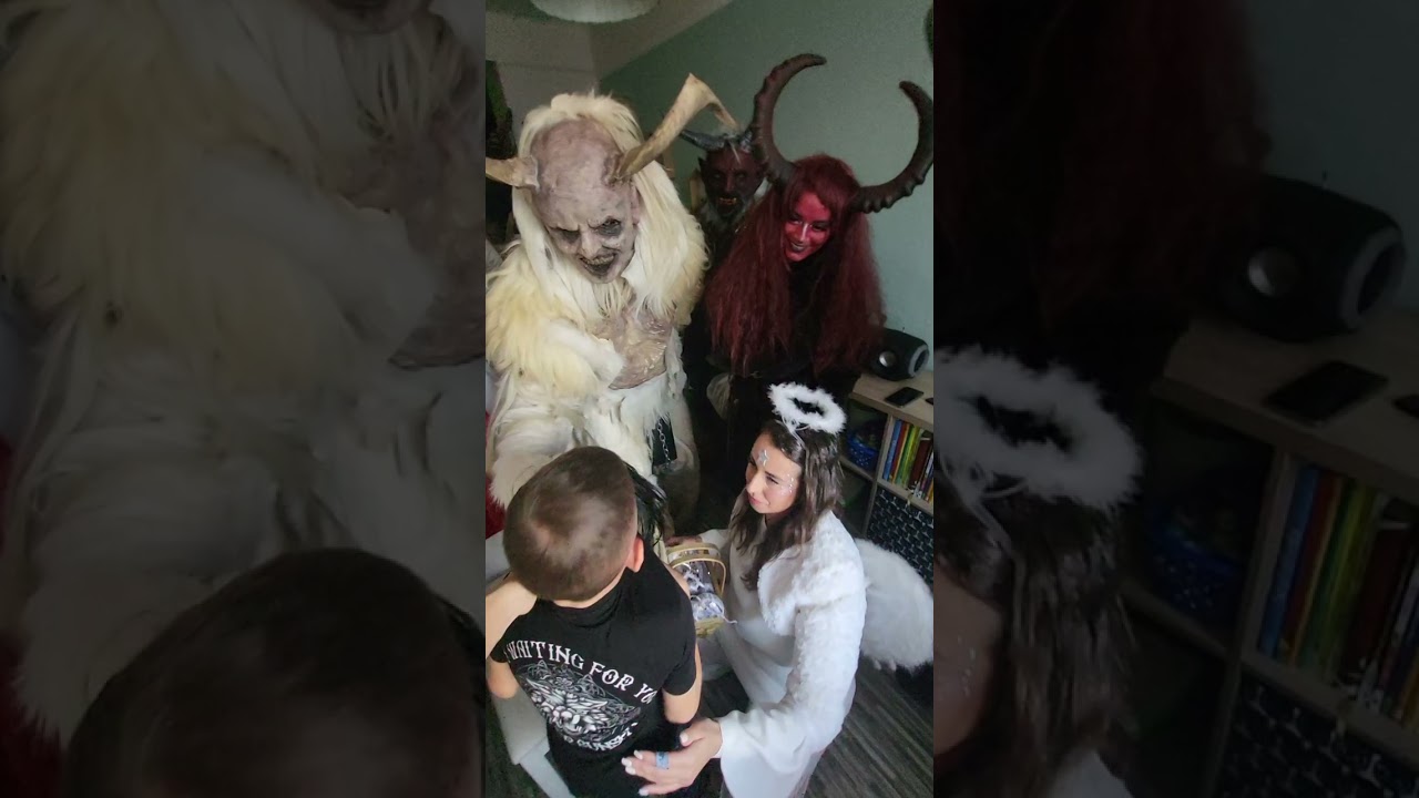 Krampusáci, Mikuláš a Anděl 5.12.24 u mě Doma!!