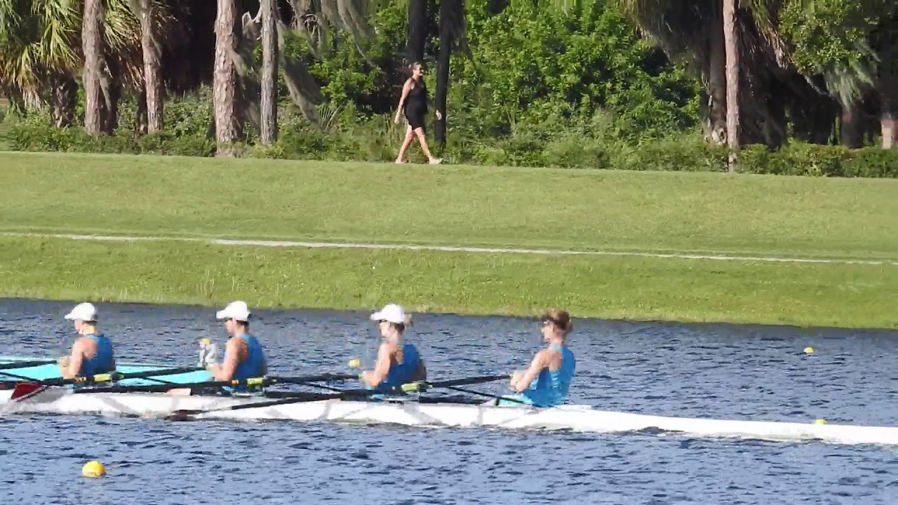 Sarasota Florida World Rowing Masters Regatta Womens C Final 4x 2018