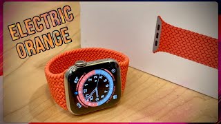Apple ELECTRIC ORANGE Braided SOLO LOOP - FULL REVIEW & Style Guide