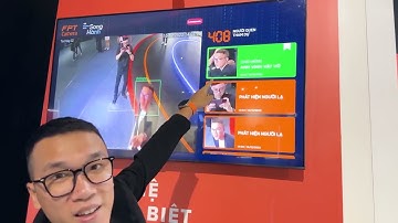 FPT Camera - Trải nghiệm tính năng AI nhận diện khuôn mặt: Đếm người, điểm danh của FPT Camera