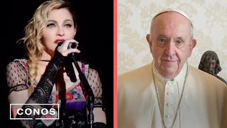 La insólita solicitud que le hizo Madonna al Papa Francisco | íconos