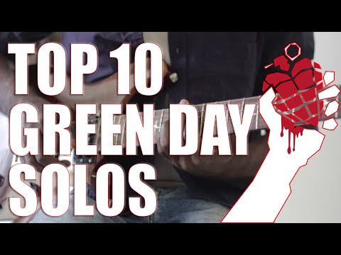 Top 10 GREEN DAY Guitar Solos