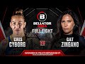 Cris cyborg vs cat zingano womens featherweight title bout  bellator 300 full fight