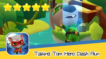 Talking Tom Hero Dash Run DAY#306 Walkthrough Endless runner Save the world Recommend index five sta