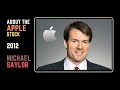 Michael Saylor talks Apple stock (2012)